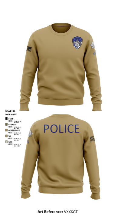 Willits Little Lake JRTF 70658416 Crew Neck Sweatshirt - 3