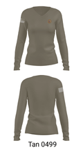 N.O.S.T.R.A 71233618 Women's Long Sleeve V-neck Shirt - 41