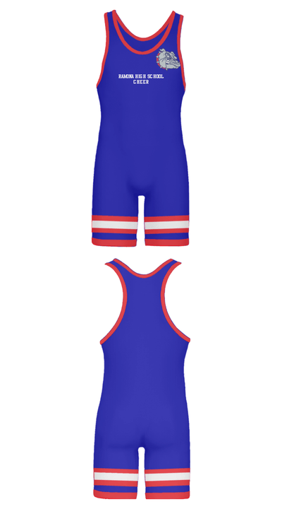 Ramona High School Cheer 63136049 Wrestling Singlet - 19
