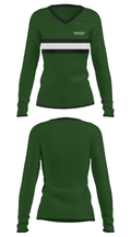 Rodriguez High School Cheer 80839251 Women's Long Sleeve V-neck Shirt - 19