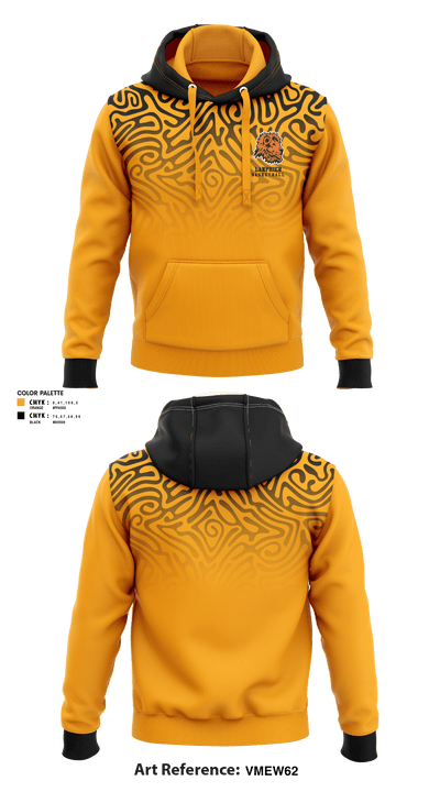 Lanphier High School Basketball 10525030 Hoodie - 1