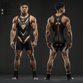Ravlin 23968983 Wrestling Singlet - 2