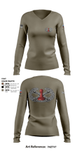 DET 1 HHB 1-258 FA 53026812 Women's Long Sleeve V-neck Shirt - 13