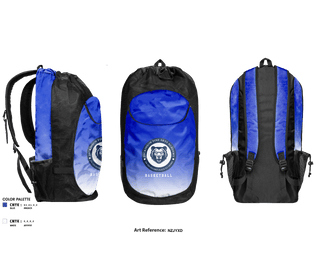 Gear Bag, Dickinson Intermediate Fine Arts Academy Basketball, Men's Basketball, Teamtime, Team time, sublimation, custom sports apparel, team uniforms, spirit wear, spiritwear, sports uniforms, custom shirts, team store, custom team store, fundraiser sports, apparel fundraiser