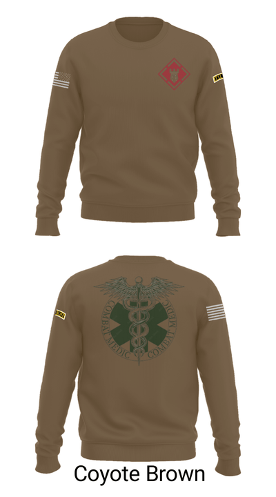 19th Engineer Battalion Aid Station 54166151 Crew Neck Sweatshirt - 8