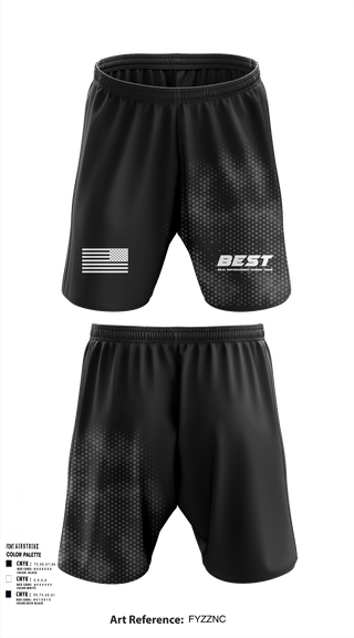 Athletic Shorts With Pockets, BEST (bail enforcement street team) fugitive apprehension and security, , Teamtime, Team time, sublimation, custom sports apparel, team uniforms, spirit wear, spiritwear, sports uniforms, custom shirts, team store, custom team store, fundraiser sports, apparel fundraiser