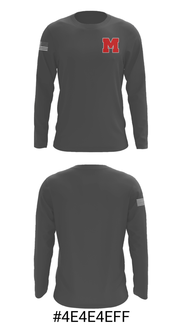 Long Sleeve Performance Shirt, West Morris Mendham High School Cross Country, Cross Country, Teamtime, Team time, sublimation, custom sports apparel, team uniforms, spirit wear, spiritwear, sports uniforms, custom shirts, team store, custom team store, fundraiser sports, apparel fundraiser