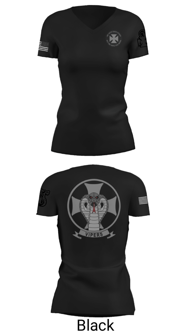 Women's Short Sleeve Vneck Shirt, , Marines, Teamtime, Team time, sublimation, custom sports apparel, team uniforms, spirit wear, spiritwear, sports uniforms, custom shirts, team store, custom team store, fundraiser sports, apparel fundraiser
