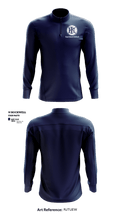 Kent Island Youth Softball 28747832 Quarter Zip Jacket - 9