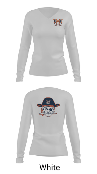 Women's Long Sleeve Vneck Shirt, Habersham Central High School Cross Country, Cross Country, Teamtime, Team time, sublimation, custom sports apparel, team uniforms, spirit wear, spiritwear, sports uniforms, custom shirts, team store, custom team store, fundraiser sports, apparel fundraiser