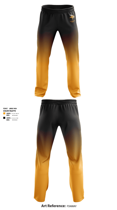 Pelican Rapids High School Track 20694810 Sweatpants - 1