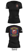 Canyon Creek Rural Fire District 51909217 Women's Short Sleeve V-neck Shirt - 24
