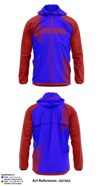Lonestars 88321184 Windbreaker - 1