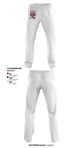 Sweatpants, Copperas Chiefs, Football, Teamtime, Team time, sublimation, custom sports apparel, team uniforms, spirit wear, spiritwear, sports uniforms, custom shirts, team store, custom team store, fundraiser sports, apparel fundraiser