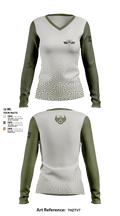 Think516 40829848 Women's Long Sleeve V-neck Shirt - 1