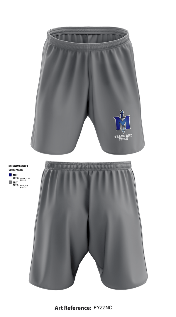 Athletic Shorts With Pockets, iMater Knights, Track & Field, Teamtime, Team time, sublimation, custom sports apparel, team uniforms, spirit wear, spiritwear, sports uniforms, custom shirts, team store, custom team store, fundraiser sports, apparel fundraiser