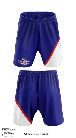 Athletic Shorts With Pockets, Saugerties Outlaws, Football, Teamtime, Team time, sublimation, custom sports apparel, team uniforms, spirit wear, spiritwear, sports uniforms, custom shirts, team store, custom team store, fundraiser sports, apparel fundraiser