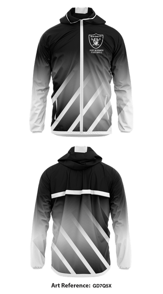 Windbreaker, Rotterdam pop Warner, Football, Teamtime, Team time, sublimation, custom sports apparel, team uniforms, spirit wear, spiritwear, sports uniforms, custom shirts, team store, custom team store, fundraiser sports, apparel fundraiser