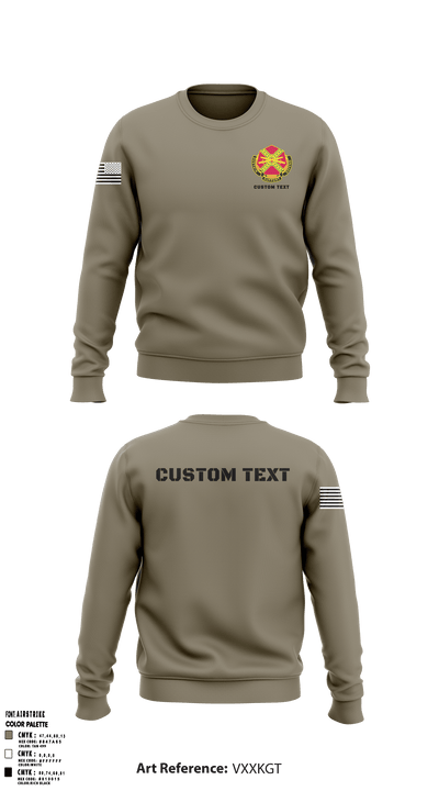 USAG Fort Sill 33635328 Crew Neck Sweatshirt - 52