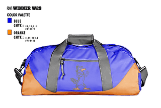 Duffle Bag, Walthill Public High School Volleyball, Women's Volleyball, Teamtime, Team time, sublimation, custom sports apparel, team uniforms, spirit wear, spiritwear, sports uniforms, custom shirts, team store, custom team store, fundraiser sports, apparel fundraiser