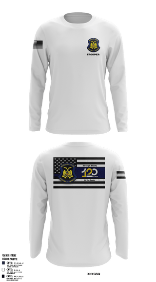 Long Sleeve Performance Shirt, MSHP Class 120, Police, Teamtime, Team time, sublimation, custom sports apparel, team uniforms, spirit wear, spiritwear, sports uniforms, custom shirts, team store, custom team store, fundraiser sports, apparel fundraiser