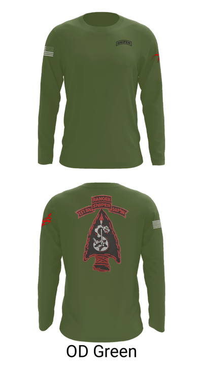 HHC snipers 6053450 Long Sleeve Performance Shirt - 15