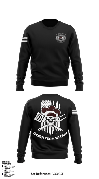 Crew Neck Sweatshirt, , Army, Teamtime, Team time, sublimation, custom sports apparel, team uniforms, spirit wear, spiritwear, sports uniforms, custom shirts, team store, custom team store, fundraiser sports, apparel fundraiser