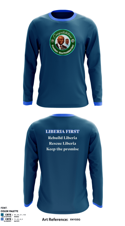 Unity partyUnity party 24199252 Long Sleeve Performance Shirt - 1