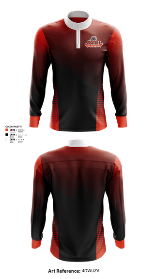 Quarter Zip Jacket, Radcliff Youth Basketball League, Men's Basketball, Teamtime, Team time, sublimation, custom sports apparel, team uniforms, spirit wear, spiritwear, sports uniforms, custom shirts, team store, custom team store, fundraiser sports, apparel fundraiser