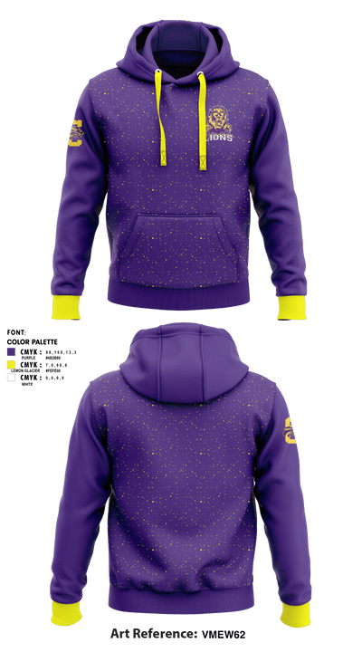 Columbia Central High School Golf 6708728 Hoodie - 1