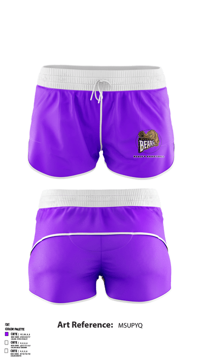 Maxwell High School Basketball 55520079 Ranger Panties - 1