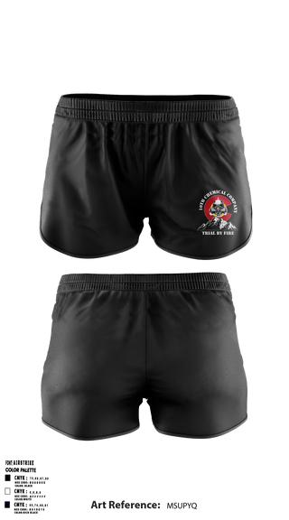 Ranger Panties, 10th Chemical Company, , Teamtime, Team time, sublimation, custom sports apparel, team uniforms, spirit wear, spiritwear, sports uniforms, custom shirts, team store, custom team store, fundraiser sports, apparel fundraiser