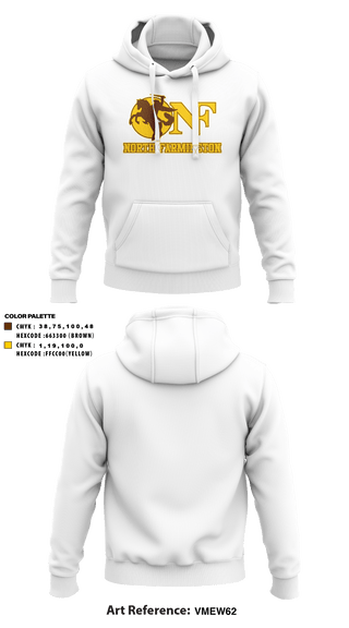 Hoodie, North Farmington High School Basketball, Men's Basketball, Teamtime, Team time, sublimation, custom sports apparel, team uniforms, spirit wear, spiritwear, sports uniforms, custom shirts, team store, custom team store, fundraiser sports, apparel fundraiser