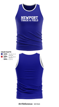 Newport High School Track & Field 49757231 Tank Top - 1