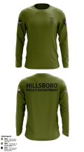 Hillsboro Police Department 31441057 Long Sleeve Performance Shirt - 5
