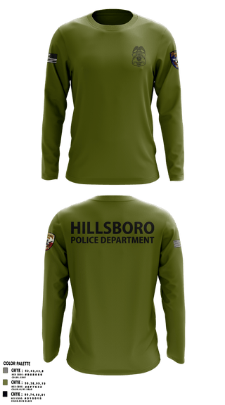 Long Sleeve Performance Shirt, , Police, Teamtime, Team time, sublimation, custom sports apparel, team uniforms, spirit wear, spiritwear, sports uniforms, custom shirts, team store, custom team store, fundraiser sports, apparel fundraiser