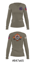 Hazard Company 83672924 Women's Long Sleeve V-neck Shirt - 7