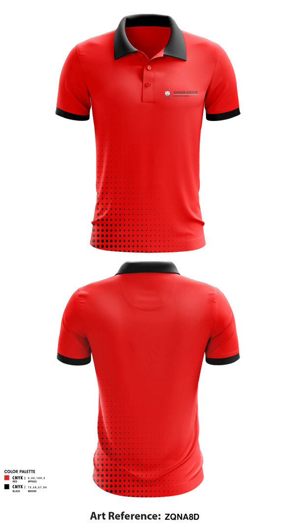 Short Sleeve Performance Polo, Sugar Grove Elementary School, Spirit Store, Teamtime, Team time, sublimation, custom sports apparel, team uniforms, spirit wear, spiritwear, sports uniforms, custom shirts, team store, custom team store, fundraiser sports, apparel fundraiser