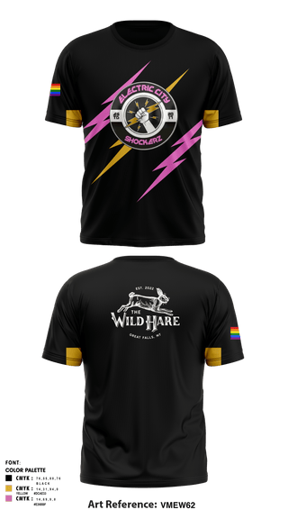 Short Sleeve Performance Shirt, Electric city shockerz, Rugby, Teamtime, Team time, sublimation, custom sports apparel, team uniforms, spirit wear, spiritwear, sports uniforms, custom shirts, team store, custom team store, fundraiser sports, apparel fundraiser