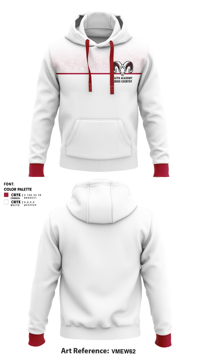 Faith Academy Cross Country 38830015 Hoodie - 2