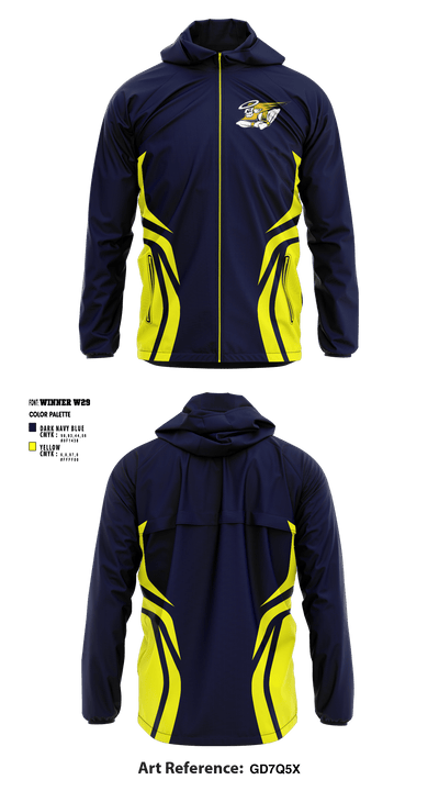 Santa Clara High School Football 15667372 Windbreaker - 2