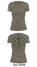 WEBSTER EMS 57838096 Women's Short Sleeve V-neck Shirt - 36
