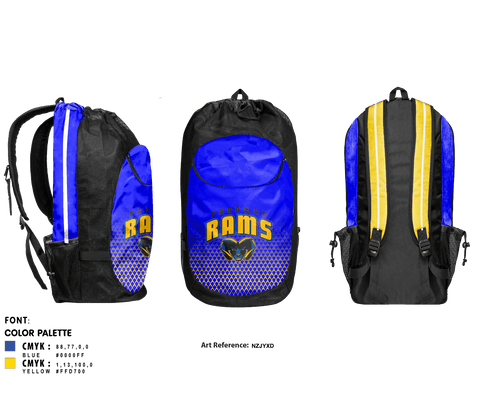 Gear Bag, Parowan High School Track, Track & Field, Teamtime, Team time, sublimation, custom sports apparel, team uniforms, spirit wear, spiritwear, sports uniforms, custom shirts, team store, custom team store, fundraiser sports, apparel fundraiser
