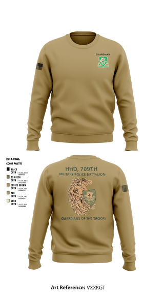 Crew Neck Sweatshirt, , Army, Teamtime, Team time, sublimation, custom sports apparel, team uniforms, spirit wear, spiritwear, sports uniforms, custom shirts, team store, custom team store, fundraiser sports, apparel fundraiser