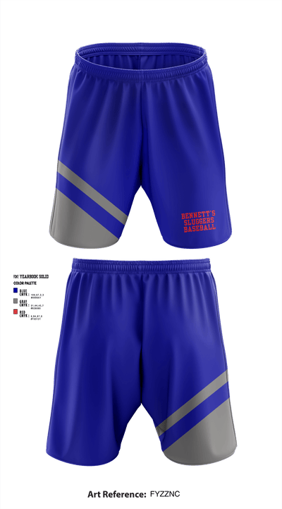 Bennett’s Sluggers 49224292 Athletic Shorts With Pockets - 1