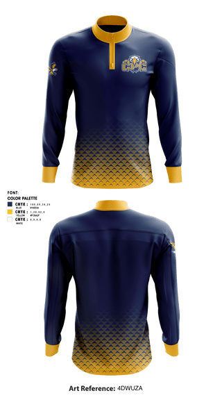 Quarter Zip Jacket, Cedar Park Christian High School-Bothell Campus Golf, Golf, Teamtime, Team time, sublimation, custom sports apparel, team uniforms, spirit wear, spiritwear, sports uniforms, custom shirts, team store, custom team store, fundraiser sports, apparel fundraiser