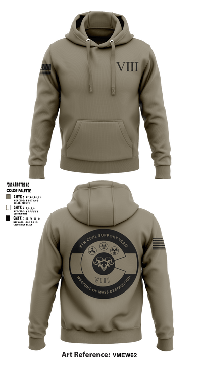 8th WMD-Civil Support Team 4584210 Hoodie - 1
