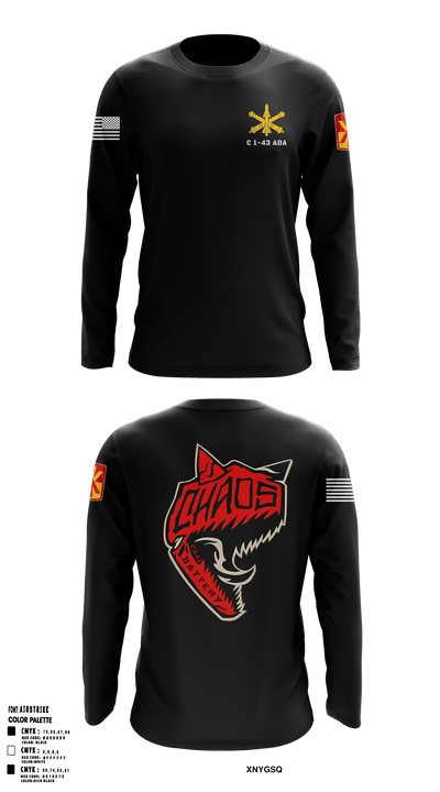 C 1-43 ADA 65403785 Long Sleeve Performance Shirt - 2