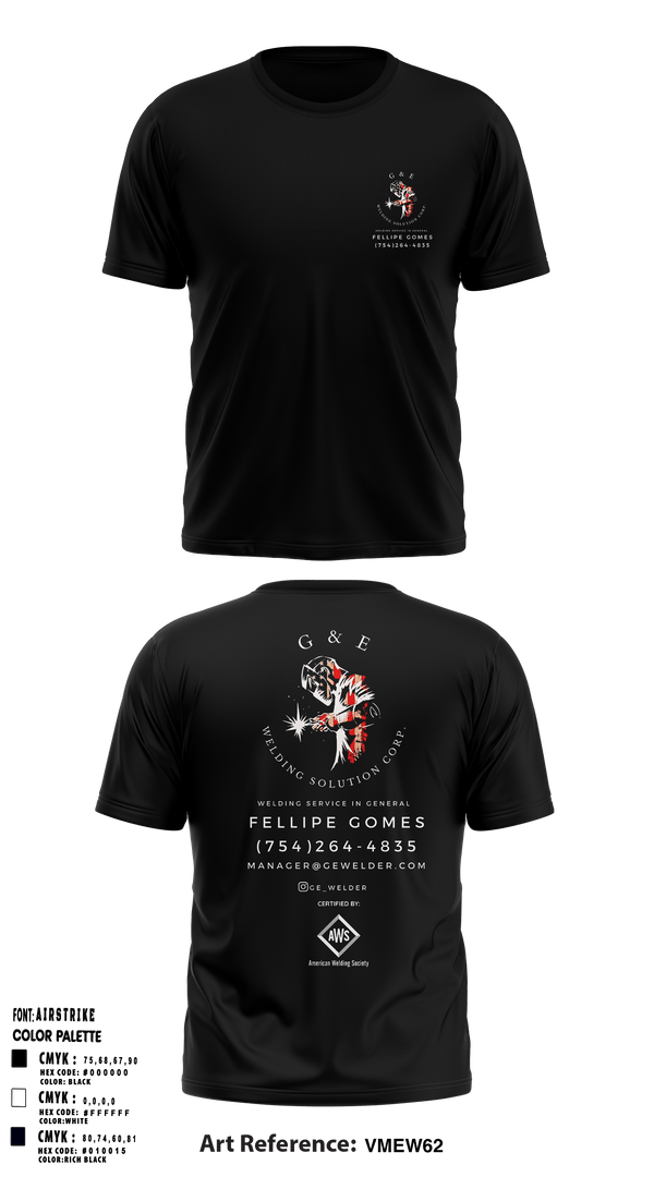 Short Sleeve Performance Shirt, G&E Welding Solution Corp., Army, Teamtime, Team time, sublimation, custom sports apparel, team uniforms, spirit wear, spiritwear, sports uniforms, custom shirts, team store, custom team store, fundraiser sports, apparel fundraiser