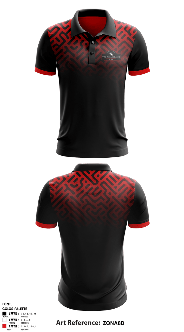 Short Sleeve Performance Polo, Two Worlds Ranch, , Teamtime, Team time, sublimation, custom sports apparel, team uniforms, spirit wear, spiritwear, sports uniforms, custom shirts, team store, custom team store, fundraiser sports, apparel fundraiser